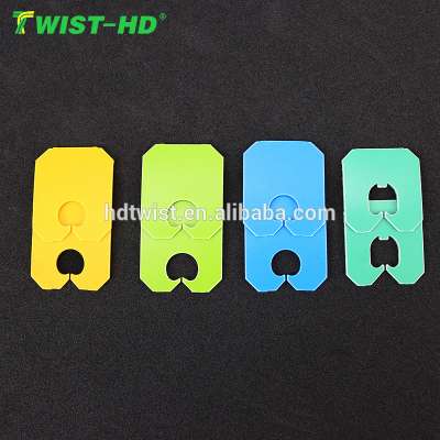 Twist-HD good quality ps colorful clipbands/bag closures/bag clips