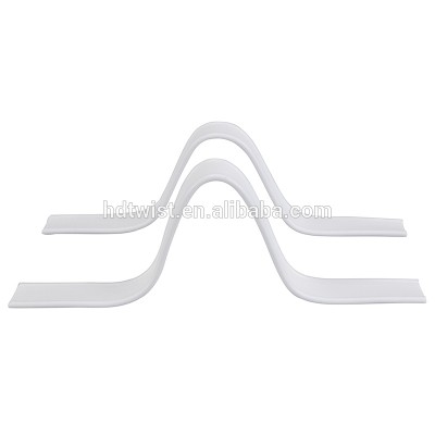 Factory Supplier 8mm Double Core Plastic Nose Wire Clip for Face