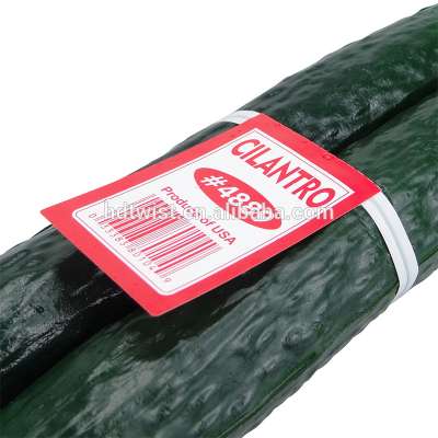 hot sale OEM/ODM printed waterproof vegetable label twist ties