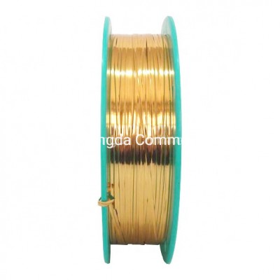 Factory Supplier Gold Single Wire Pet Customized Size Twist Tie for Backery